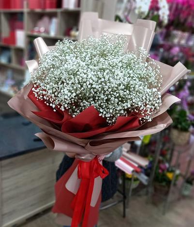Букет цветов из: Гипсофила в Заметчино