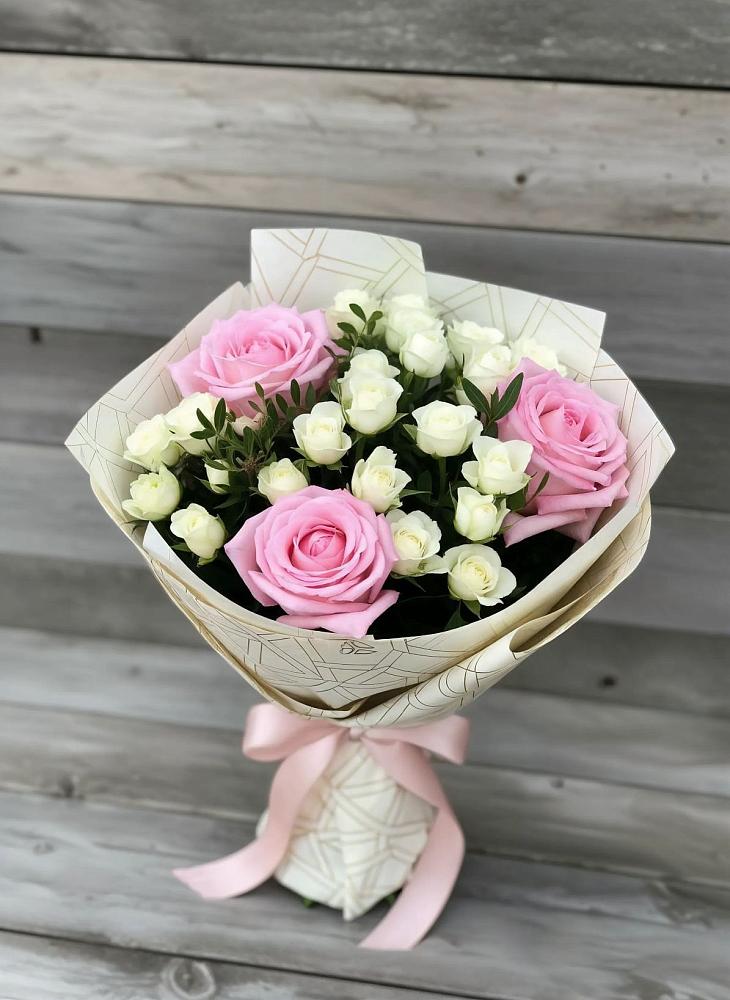 Букет цветов из: Розы в Заметчино