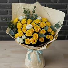 Букет цветов из:  Розы в Заметчино