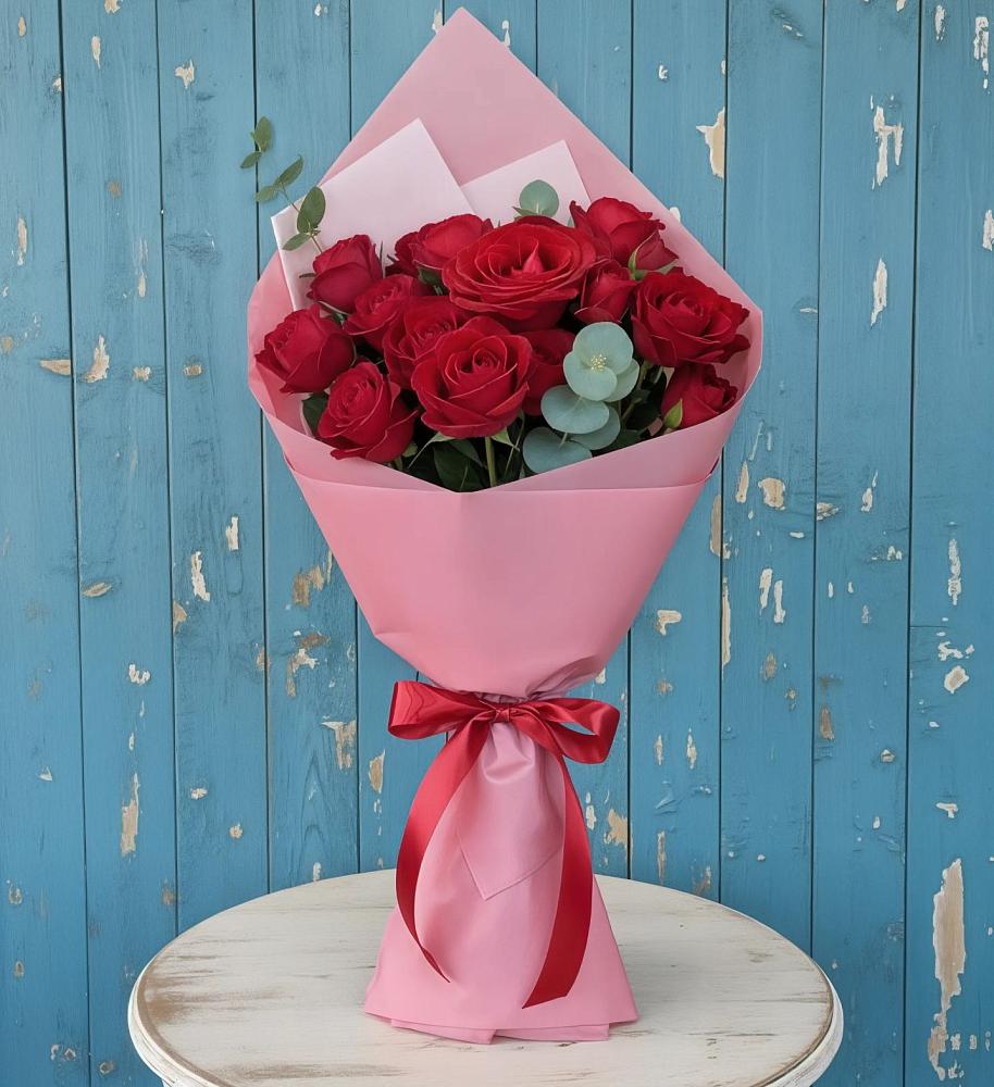 Букет цветов из: Розы в Заметчино