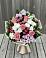 Букет цветов из: Альстромерии, Гвоздики, Розы и Хризантемы в Заметчино