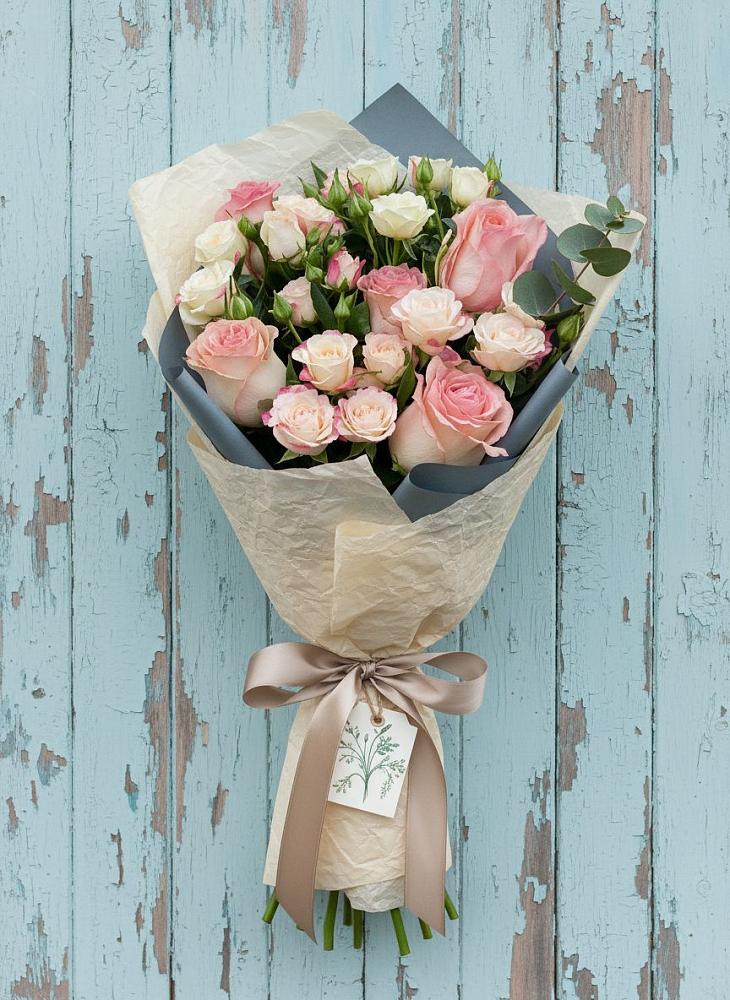 Букет цветов из: Розы в Заметчино