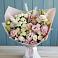 Букет цветов из: Альстромерии и Розы в Заметчино