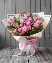 Букет Розовый кустик #REPLACE_PRED# Заметчино