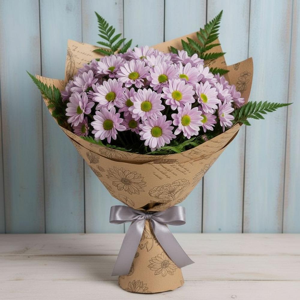 Букет цветов из: Хризантемы в Заметчино