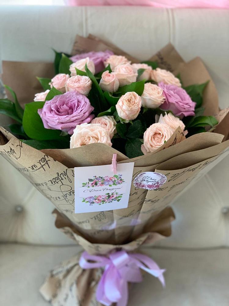 Букет цветов из: Розы в Заметчино