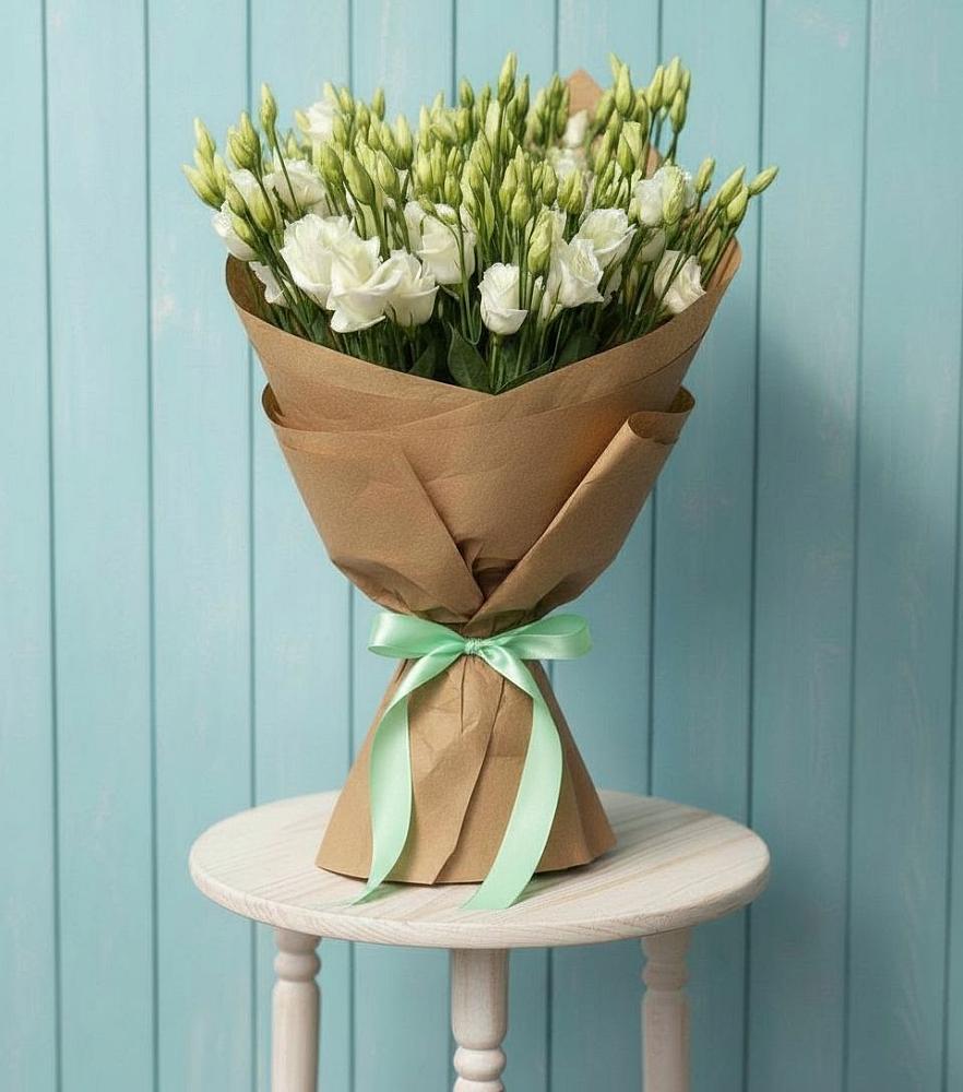 Букет цветов из: Лизиантусы в Заметчино