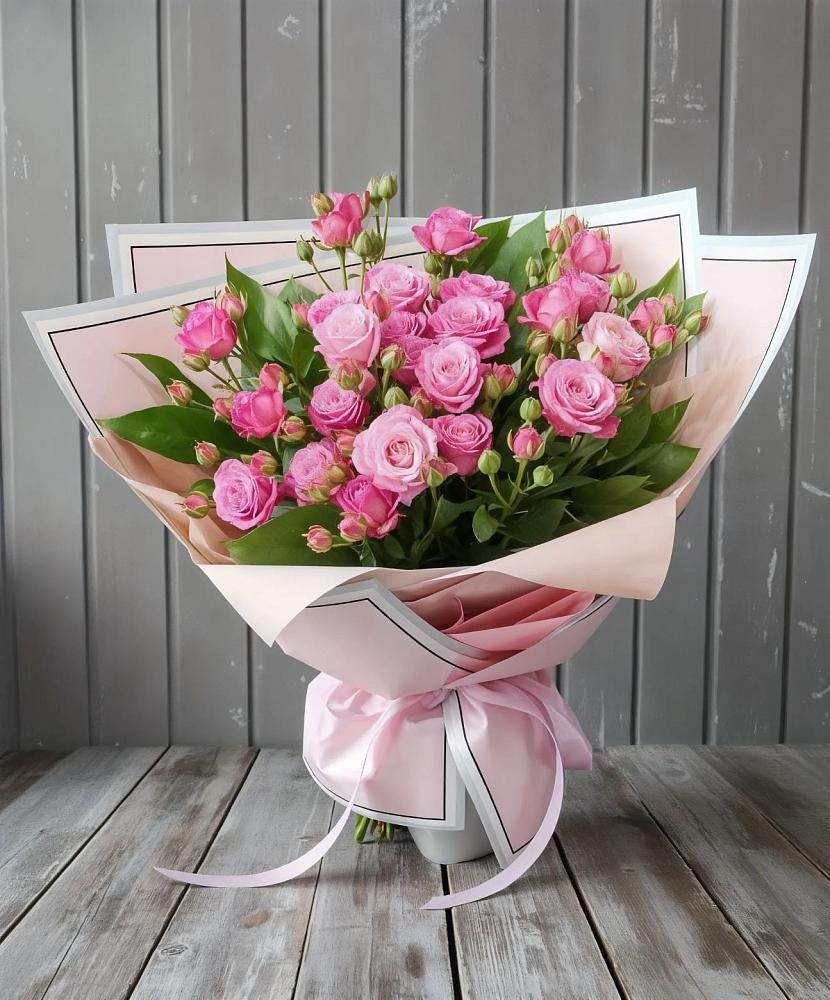 Букет Розовый кустик в Заметчино