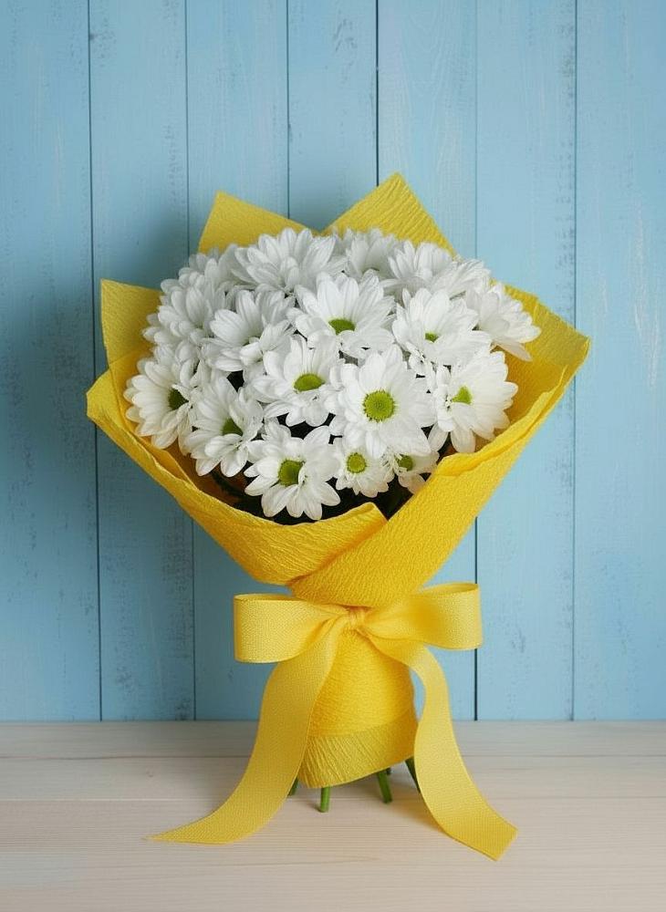 Букет цветов из: Хризантемы в Заметчино