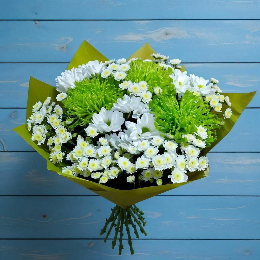 Букет цветов из: Хризантемы в Заметчино