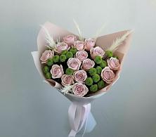 Букет цветов из:  Розы и Хризантемы в Заметчино