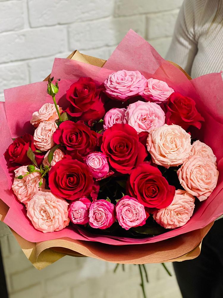 Букет цветов из: Розы в Заметчино