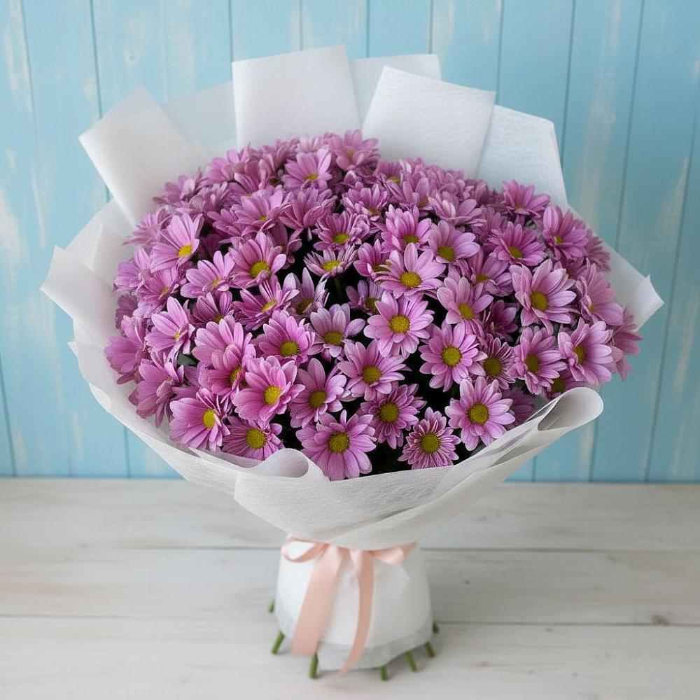 Букет цветов из: Хризантемы в Заметчино