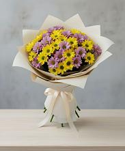 Букет цветов из:  Хризантемы #REPLACE_PRED# Заметчино