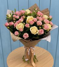 Букет цветов из:  Розы в Заметчино