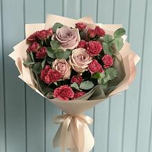 Букет цветов из:  Гвоздики и Розы #REPLACE_PRED# Заметчино