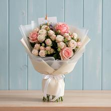 Букет цветов из:  Розы в Заметчино