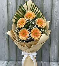 Букет цветов из:  Герберы в Заметчино