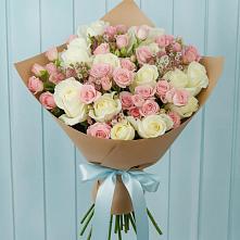 Букет цветов из:  Розы в Заметчино